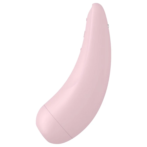 Satisfyer Curvy 2+ - App-vezérelt léghullámos csiklóizgató (pink)