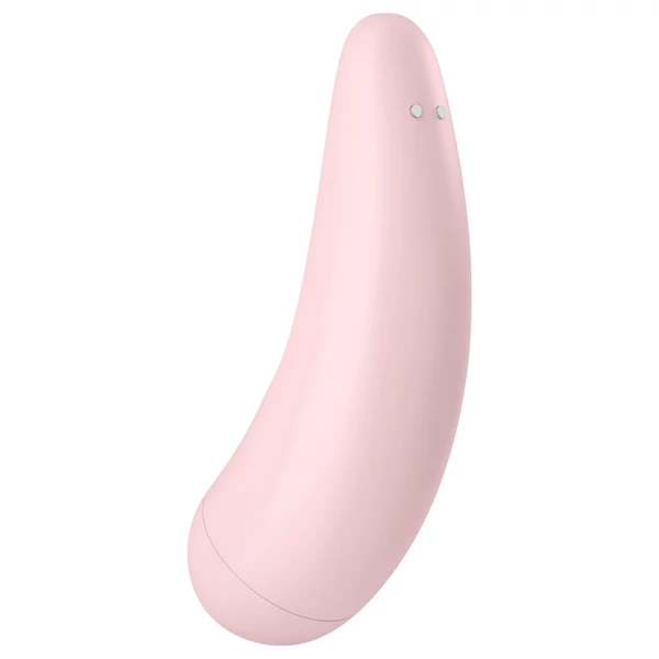 Satisfyer Curvy 2+ - App-vezérelt léghullámos csiklóizgató (pink)
