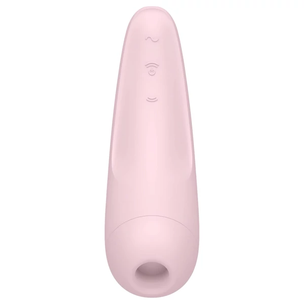 Satisfyer Curvy 2+ - App-vezérelt léghullámos csiklóizgató (pink)