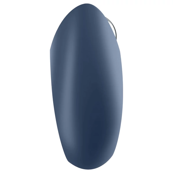 Satisfyer Royal One - App-vezérelt vibrációs péniszgyűrű, férfiaknak (kék)