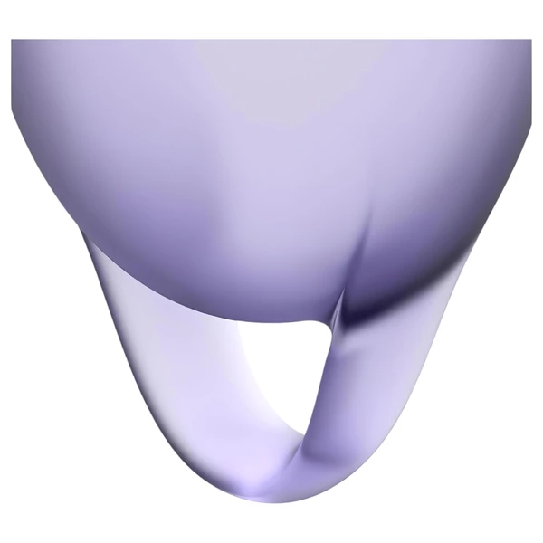 Satisfyer Feel Confident - menstruációs kehely szett (lila)