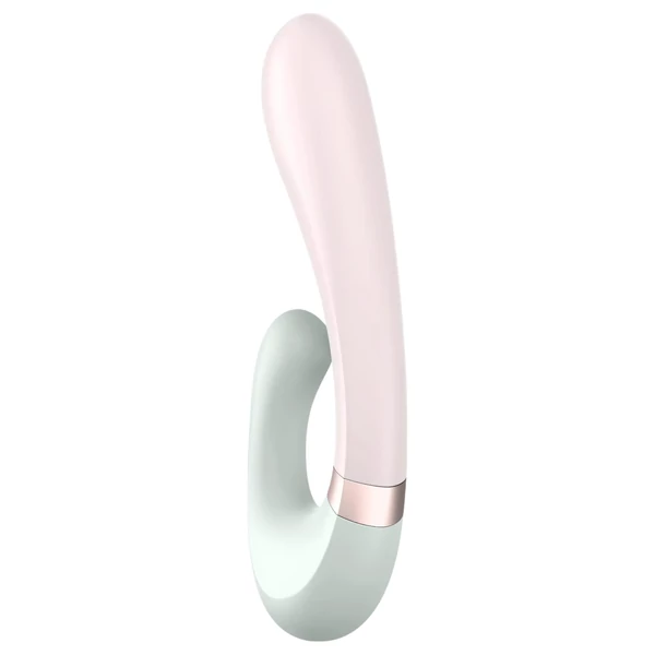 Satisfyer Heat Wave - App-vezérelt melegítő vibrátor (menta)