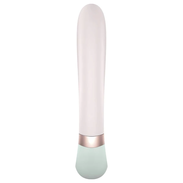 Satisfyer Heat Wave - App-vezérelt melegítő vibrátor (menta)