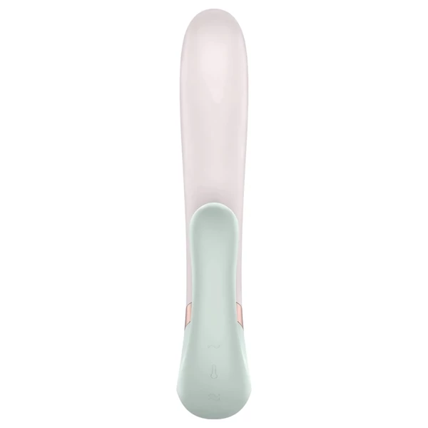 Satisfyer Heat Wave - App-vezérelt melegítő vibrátor (menta)
