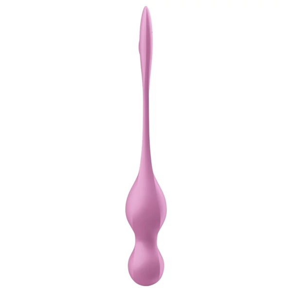 Satisfyer Love Birds 1 - App-vezérelt vibrációs gésagolyó (pink)