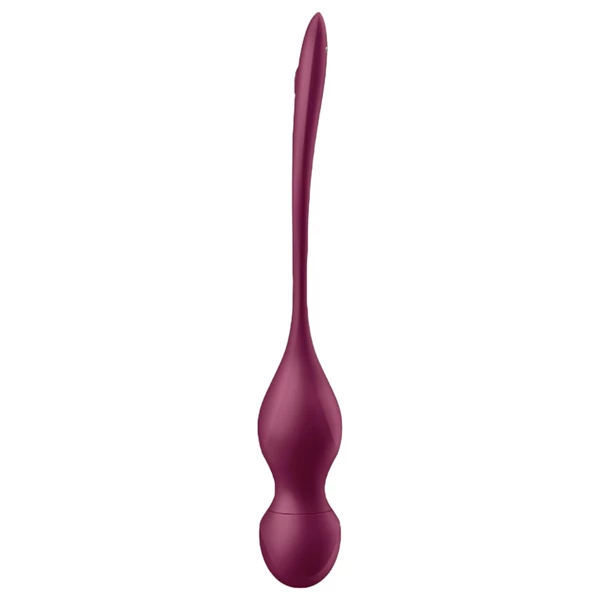 Satisfyer Love Birds Vary - okos, variálható gésagolyó (piros)