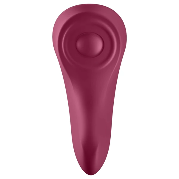 Satisfyer Sexy Secret - App-vezérelt bugyi vibrátor (piros)