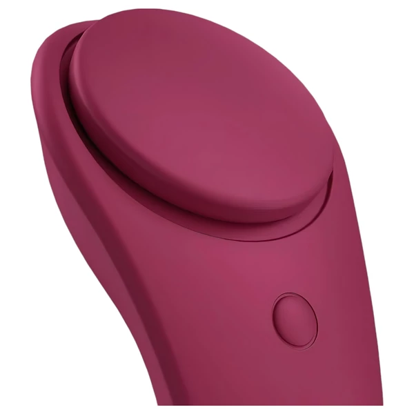 Satisfyer Sexy Secret - App-vezérelt bugyi vibrátor (piros)