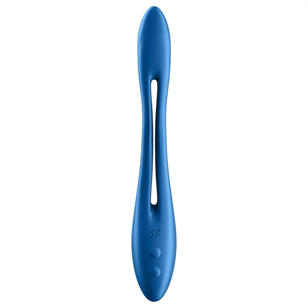Satisfyer Elastic Game - akkus, flexibilis párvibrátor (kék)