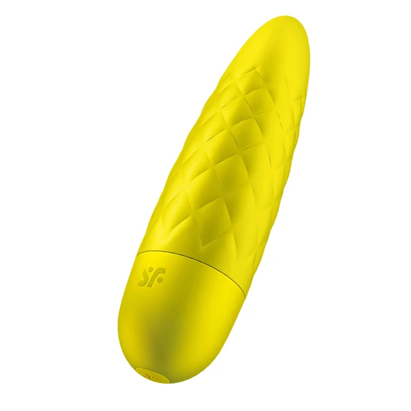 Satisfyer Ultra Power Bullet 5 - akkus, vízálló vibrátor (sárga)