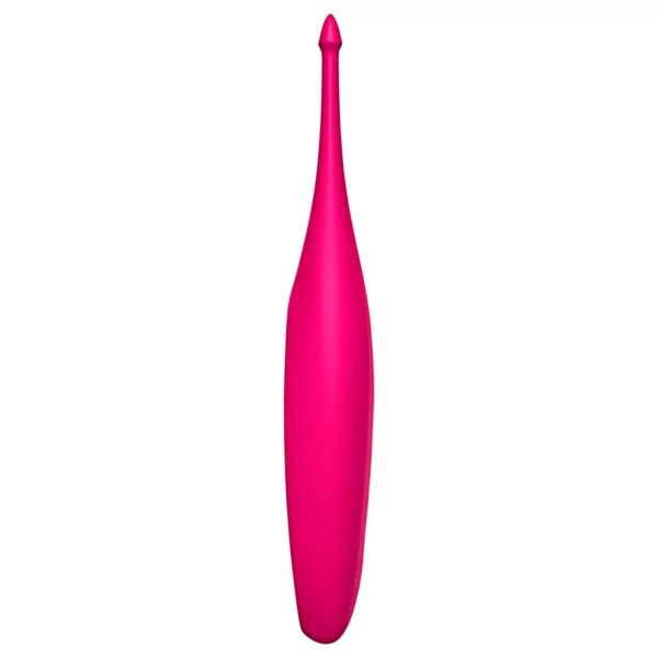 Satisfyer Twirling Fun - akkus, vízálló csikló vibrátor (pink)