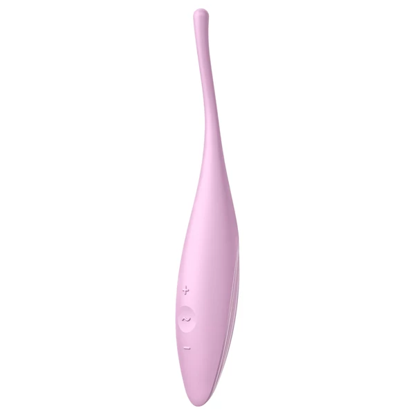Satisfyer Twirling Joy - App-vezérelt csiklóvibrátor (pink)