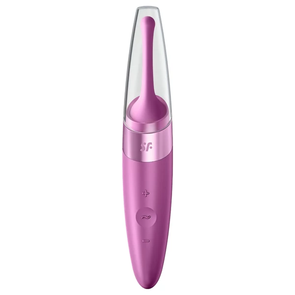 Satisfyer Twirling Delight - vízálló csikló vibrátor (lila)