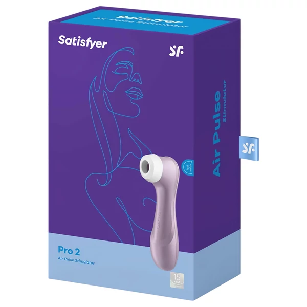 Satisfyer Pro 2 Gen2 - akkus csiklóizgató (viola)