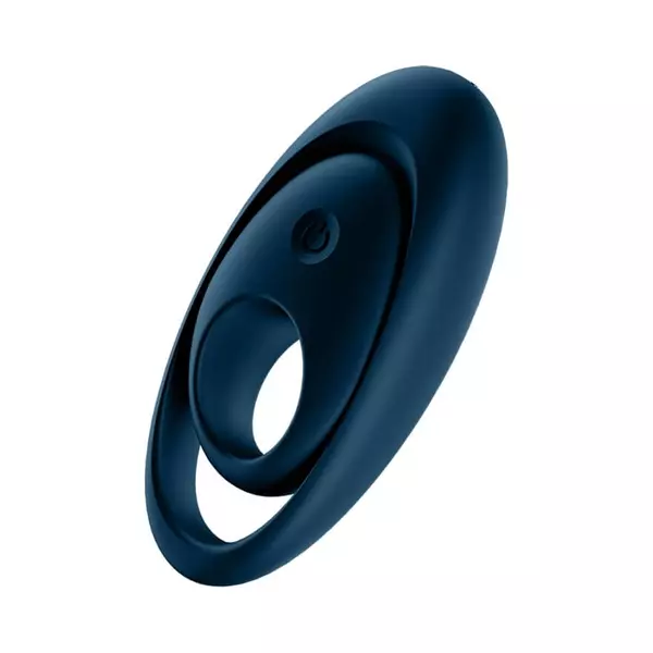 Satisfyer Glorious Duo - vibrációs péniszgyűrű (kék)