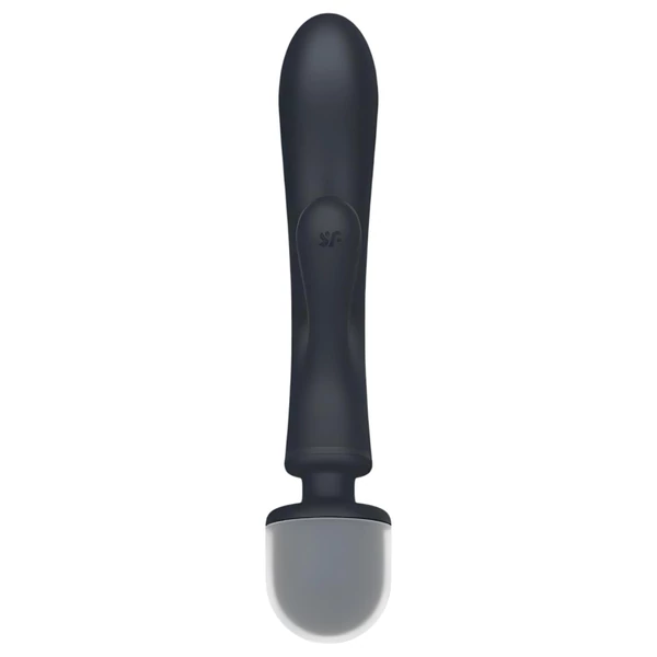 Satisfyer Triple Lover - G-pont és masszírozó vibrátor (ezüst)