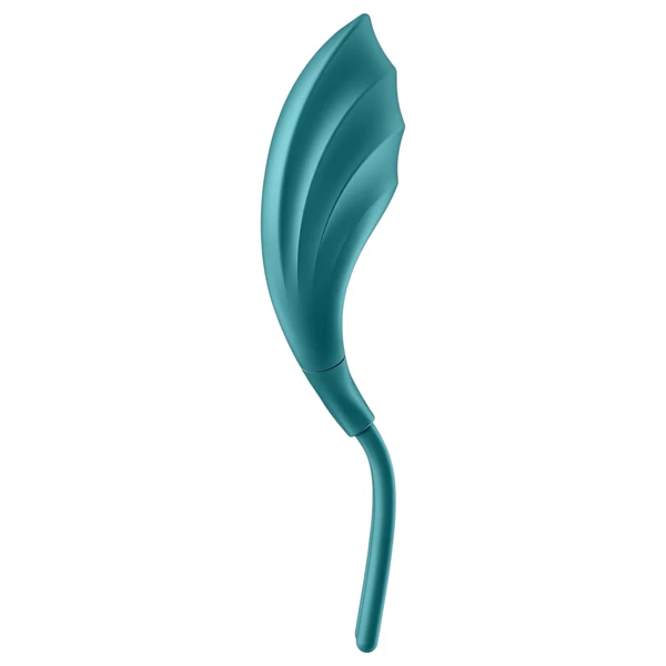 Satisfyer Swordsman - akkus, vibrációs péniszgyűrű (zöld)