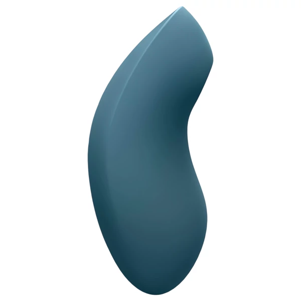 Satisfyer Vulva Lover 2 - akkus léghullámos csikló vibrátor (kék)