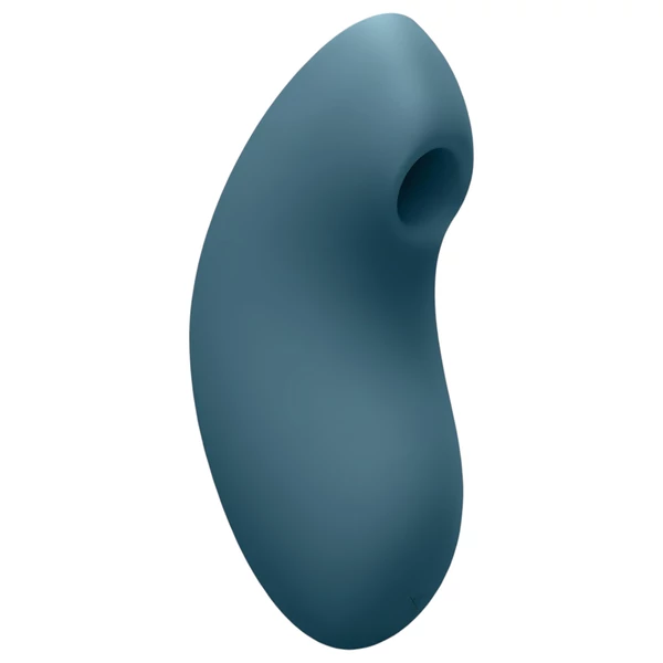 Satisfyer Vulva Lover 2 - akkus léghullámos csikló vibrátor (kék)