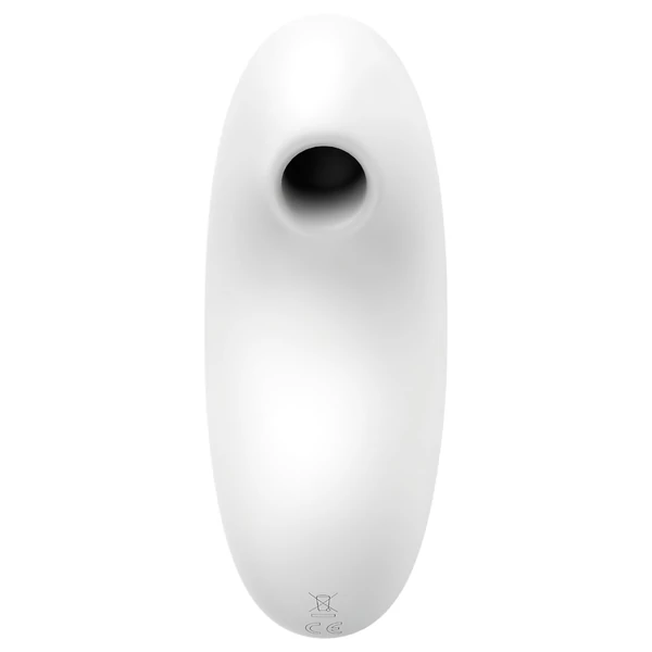 Satisfyer Vulva Lover 2 - léghullámos csikló vibrátor (fehér)