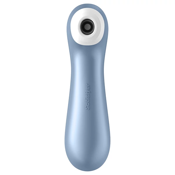 Satisfyer Pro 2+ léghullámos csiklóizgató (kék)