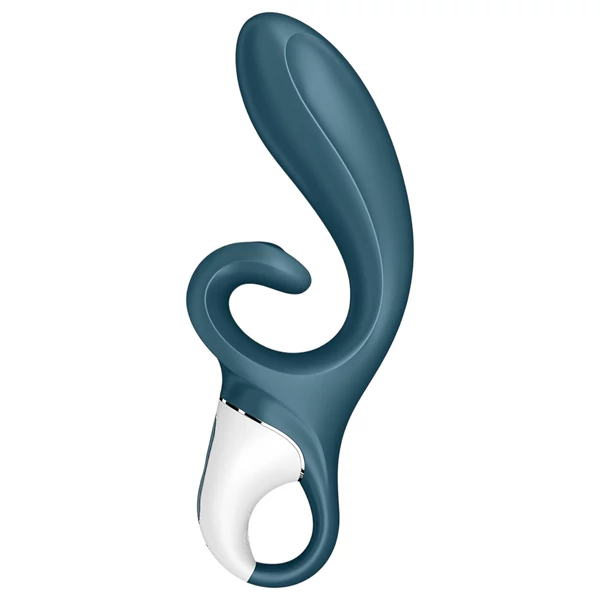 Satisfyer Hug Me - okos csiklókaros vibrátor (kék)