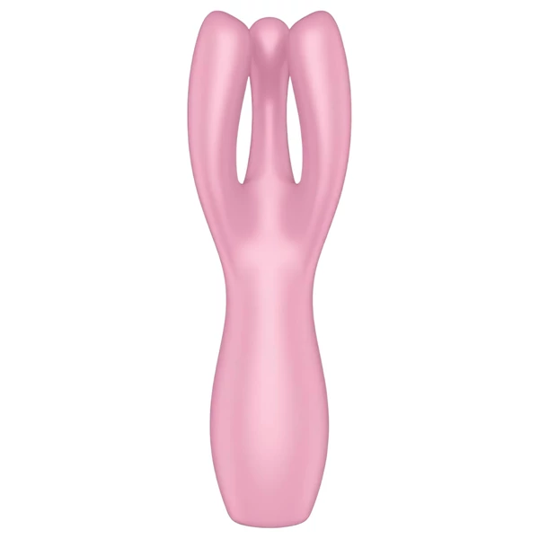 Satisfyer Threesome 3 - akkus csikló vibrátor (pink)
