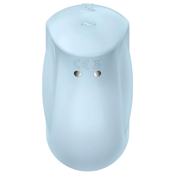 Satisfyer Sugar Rush - léghullámos csikló vibrátor (kék)