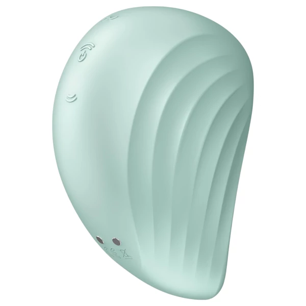 Satisfyer Pearl Diver - léghullámos csikló vibrátor (menta)