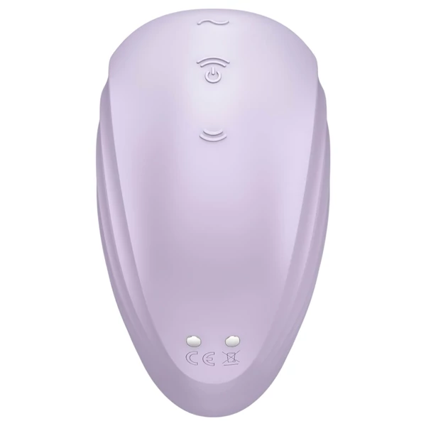 Satisfyer Pearl Diver - léghullámos csikló vibrátor (viola)