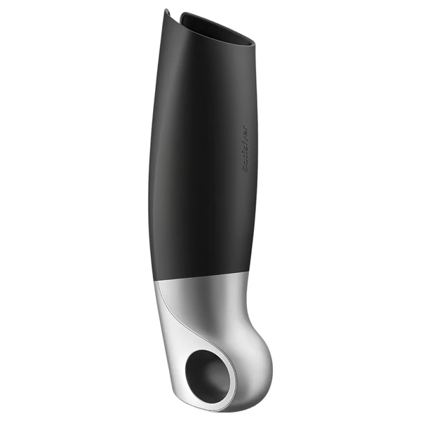 Satisfyer Power – App-vezérelt maszturbátor, férfiaknak (fekete)