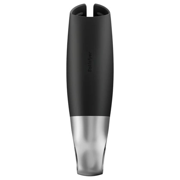 Satisfyer Power – App-vezérelt maszturbátor, férfiaknak (fekete)