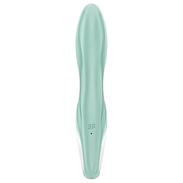 Satisfyer Air Pump Bunny 5 - App-vezérelt pumpálható vibrátor (menta)