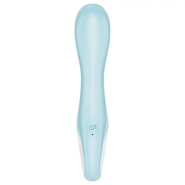 Satisfyer Air Pump Vibrator 5 - App-vezérelt (kék)