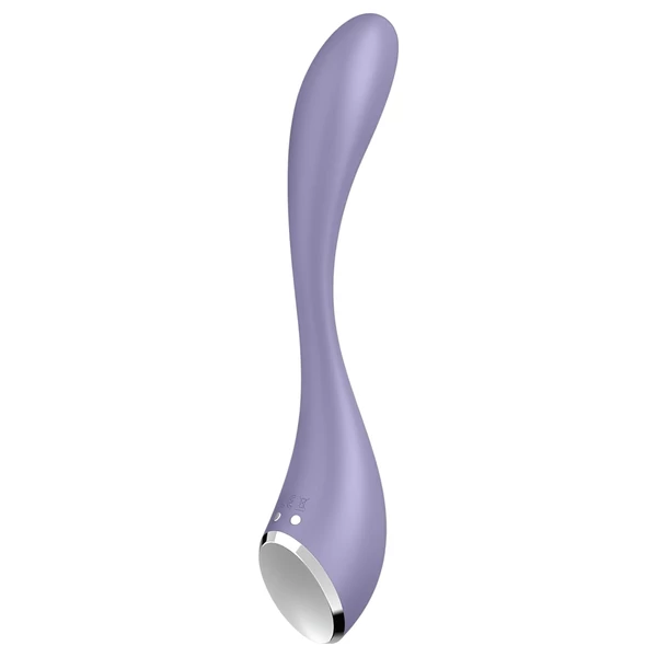 Satisfyer G-spot Flex 5 – App-vezérelt G-pont vibrátor (lila)