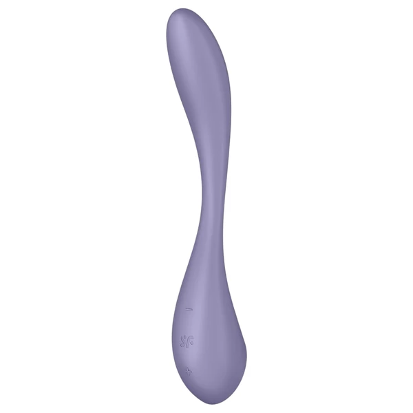 Satisfyer G-spot Flex 5 – App-vezérelt G-pont vibrátor (lila)