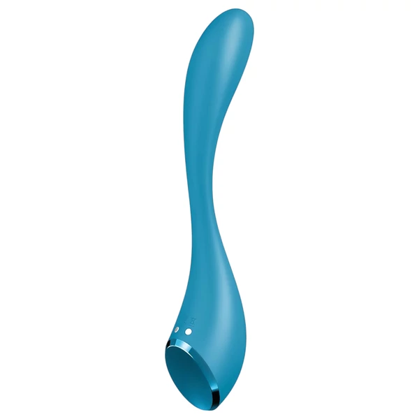 Satisfyer G-spot Flex 5 - App-vezérelt G-pont vibrátor (zöld)