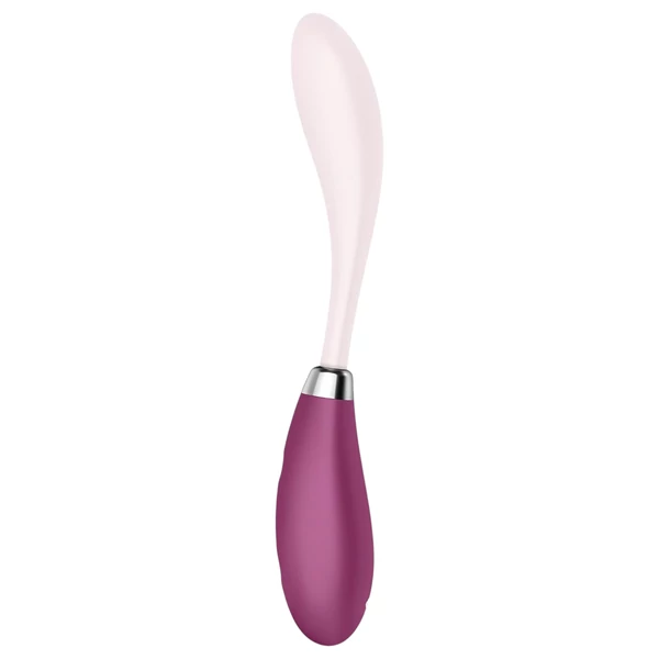 Satisfyer G-Spot Flex 3 - akkus G-pont vibrátor (pink-vörös)