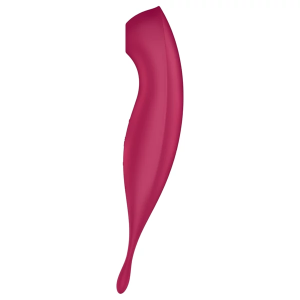 Satisfyer Twirling Pro – App-vezérelt csiklóvibrátor (piros)