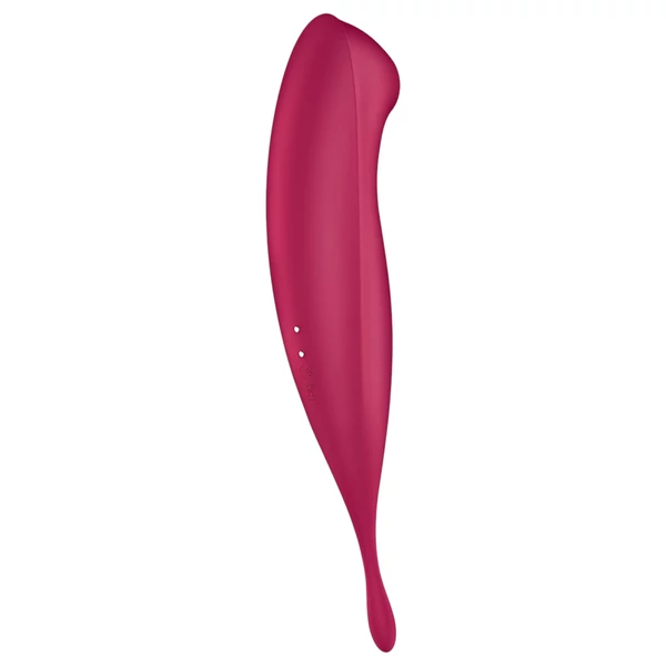 Satisfyer Twirling Pro – App-vezérelt csiklóvibrátor (piros)