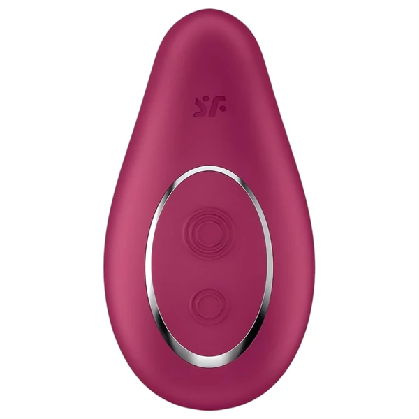 Satisfyer Dipping Delight - akkus csikló vibrátor (piros)