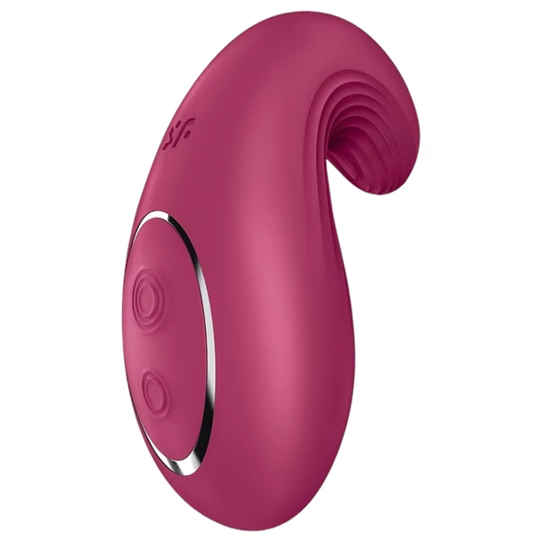 Satisfyer Dipping Delight - akkus csikló vibrátor (piros)