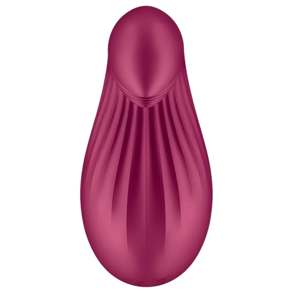 Satisfyer Dipping Delight - akkus csikló vibrátor (piros)