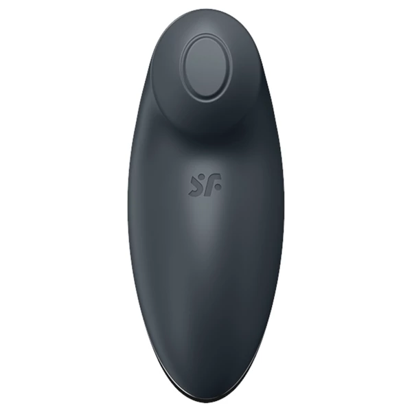 Satisfyer Tap & Climax 2 - 2in1 csikló vibrátor (szürke)