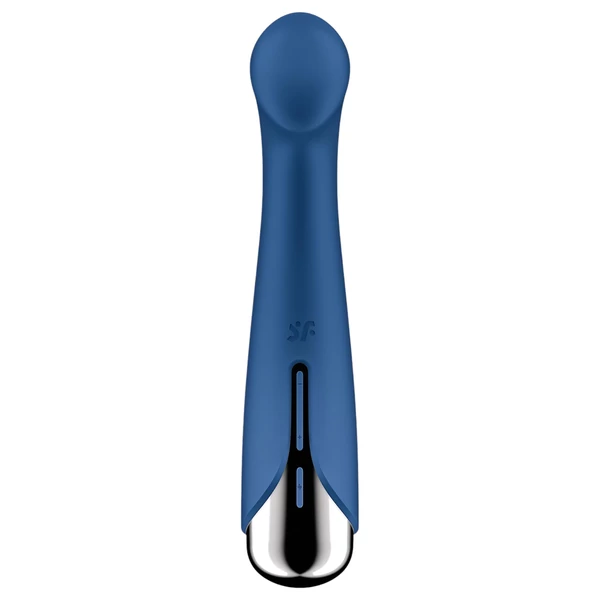 Satisfyer Spinning G-Spot 1 - forgó fejes G-pont vibrátor (kék)