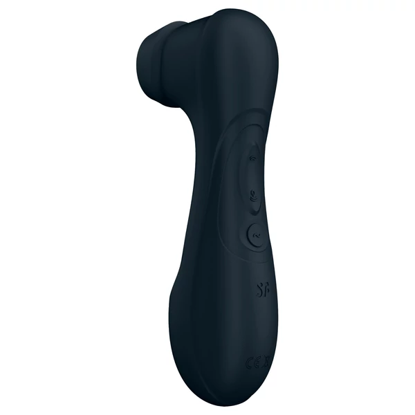 Satisfyer Pro2 Gen3 - okos léghullámos csiklóizgató (sötét szürke)