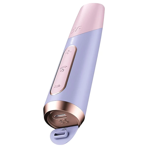 Satisfyer Bold Kiss - léghullámos rúzs vibrátor (rózsaszín)