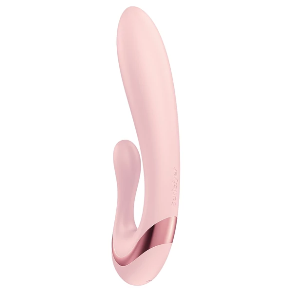Satisfyer - Pearl Bunny 3 forgógyöngyös nyuszivibrátor (pink)