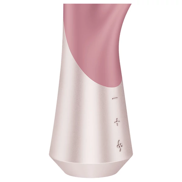 Satisfyer - Pearl Bunny 1 forgógyöngyös nyuszivibrátor (pink)