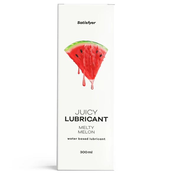 Satisfyer - ízesített síkosító - dinnye (300ml)